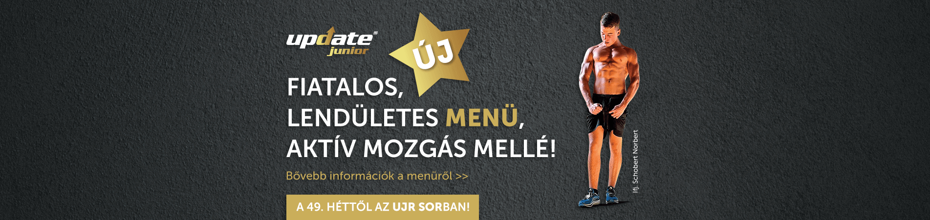 Új menü a kínálatunkban