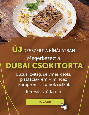 Dubai csokitorta 