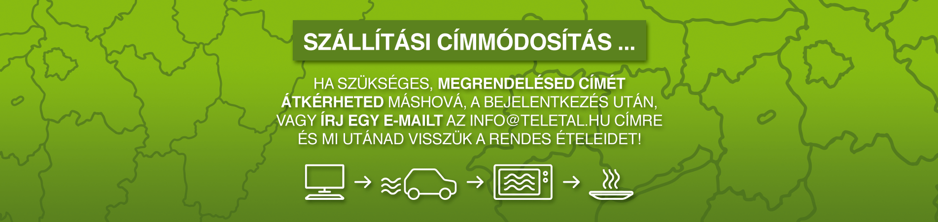 Ha szükséges, megrendelésed címét átkérheted máshová.