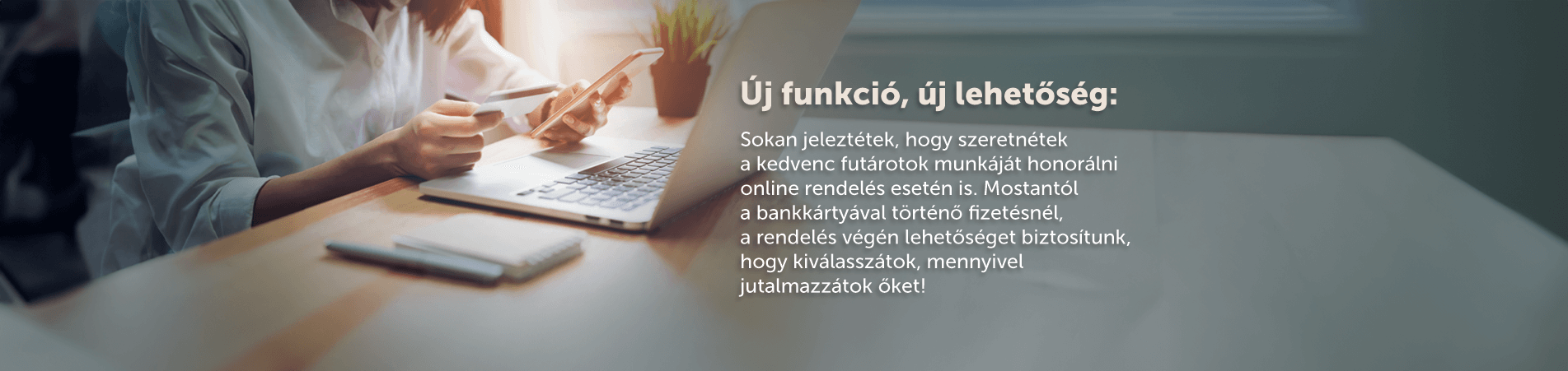 Új Borravaló funkció
