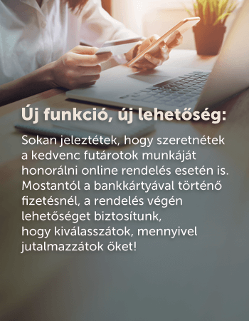 Új Borravaló funkció